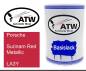 Preview: Porsche, Surinam Red Metallic, LA3Y: 500ml Lackdose, von ATW Autoteile West.